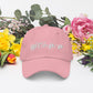 girliepop embroidered dad hat