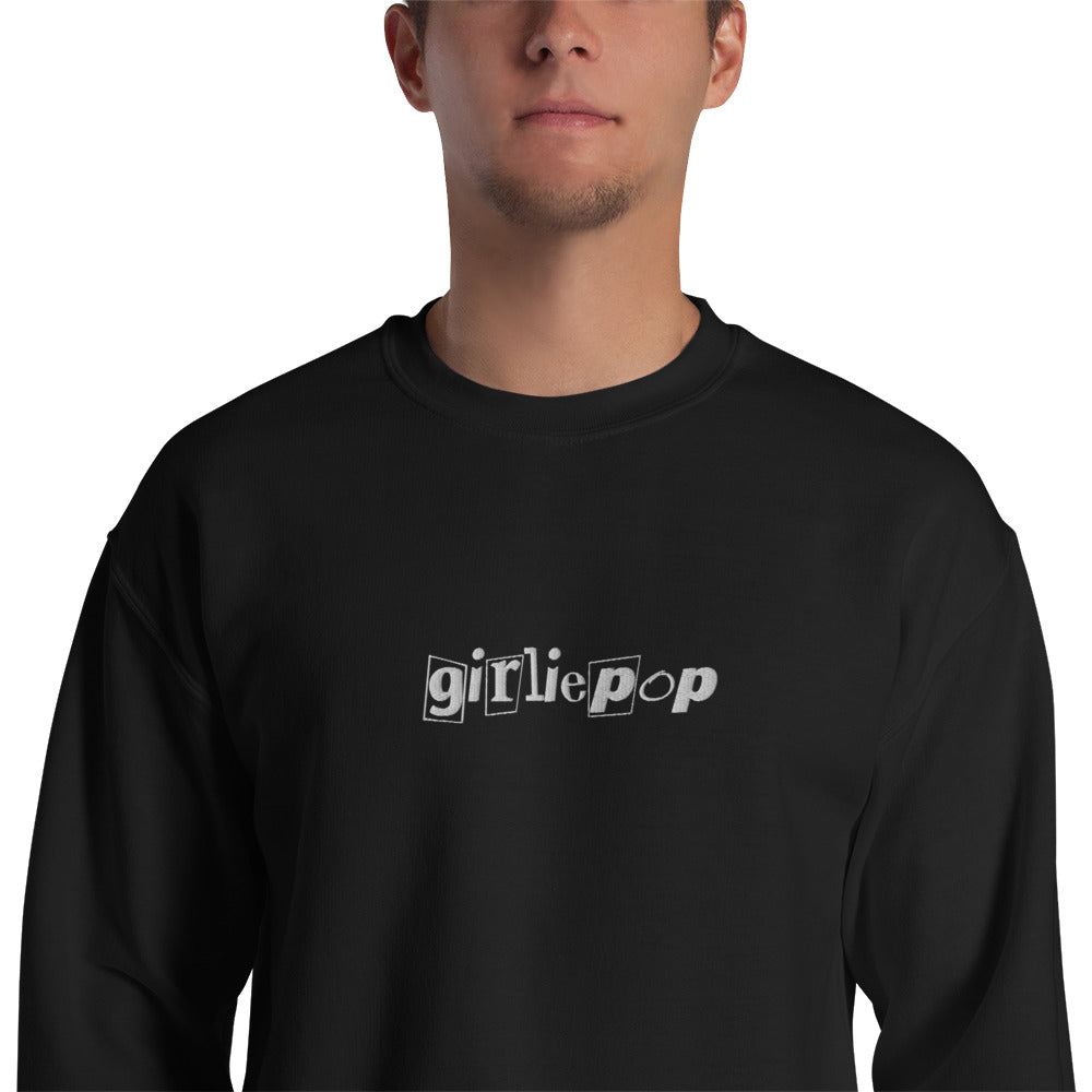 girliepop embroidered crewneck