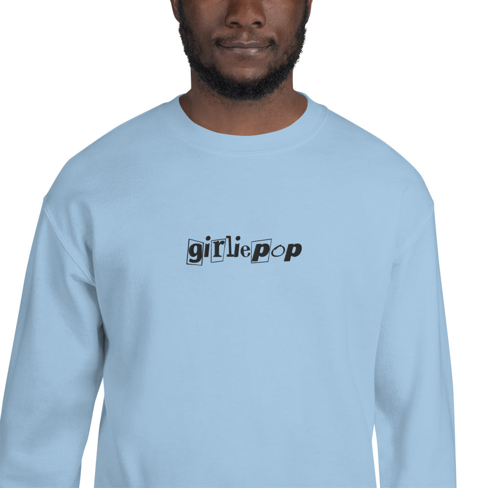 girliepop embroidered crewneck