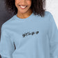 girliepop embroidered crewneck