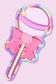 girliepop lollipop sticker